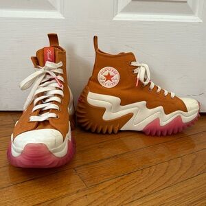 Converse Run Star Motion Pink and Orange
